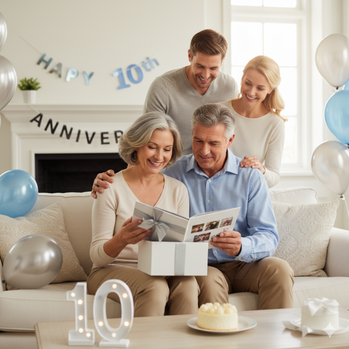 10th Anniversary Gift Ideas for Parents