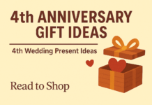 4th Anniversary Gift Ideas for Him, Her, and Couples 4th Anniversary Gift Ideas