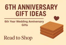 6th Anniversary Gift Ideas for Him, Her, and Couples 6th Anniversary Gift Ideas