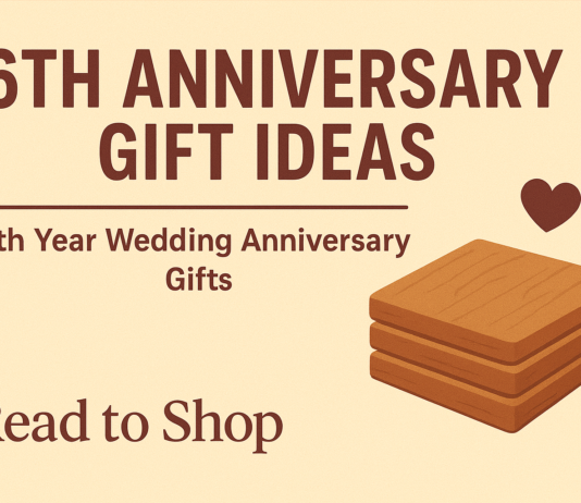6th Anniversary Gift Ideas for Him, Her, and Couples 6th Anniversary Gift Ideas